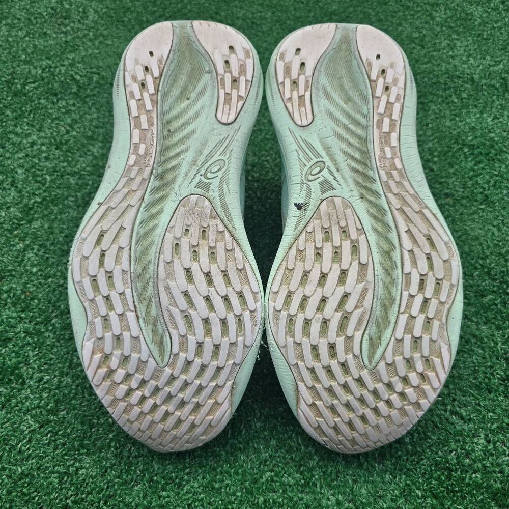 ASICS GEL-Nimbus 26 Mint Tint Gold - Women's Runnig shoes Size 10.5 Wide - Picture 9 of 11